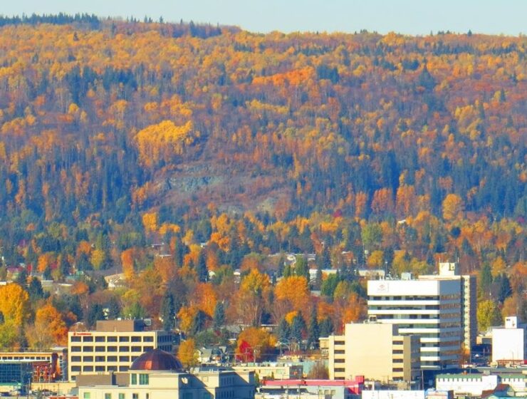 Prince george Downtown-Fall