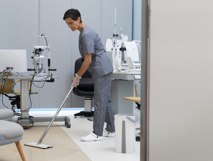 woman-cleaning-ophthalmologist-s-office